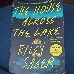 'The House Across the Lake' Book paperback